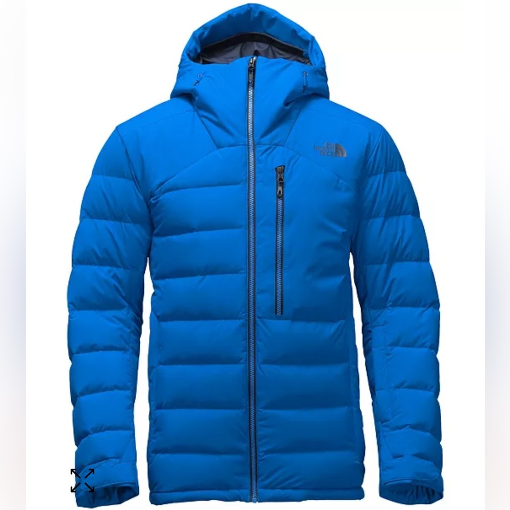 The North Face Corefire Puffer Ski Jacket Men's Blue Waterproof size S *Flawed
